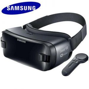 Thabet store ציוד אלקטרוניקה וטכנולוגיה Samsung Gear VR With Controller 2017 SM-R3250 Galaxy S10+,S10,S9,S8, Note 9,8